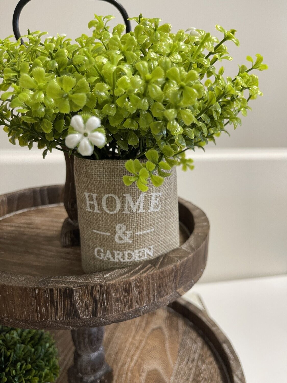 Tray Decor - Home &amp; Garden Burlap Bag