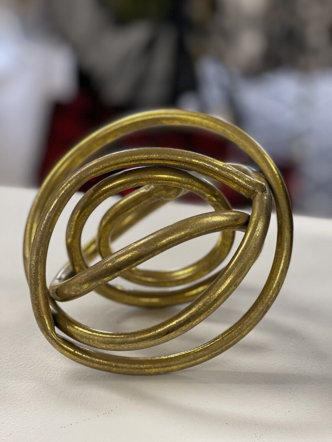 Gold Home Decor  Accent Piece