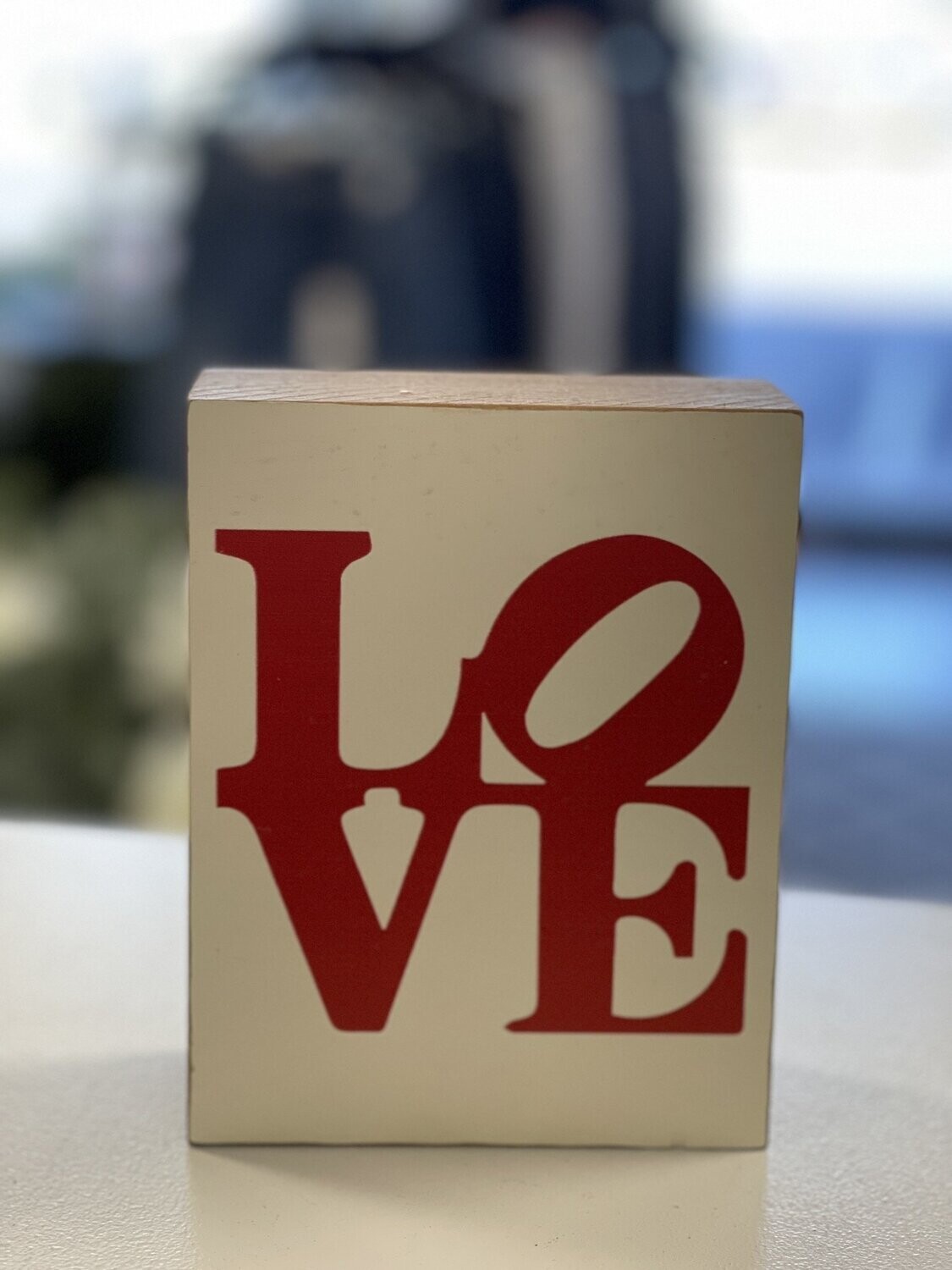 LOVE Wooden Block