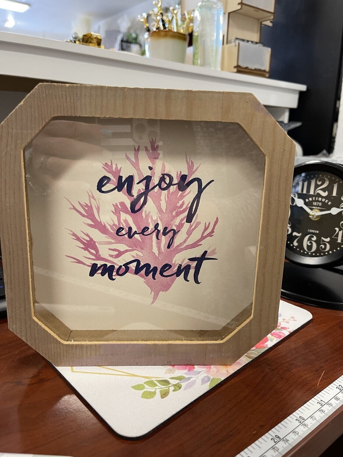 Enjoy Every Moment Tabletop Decor