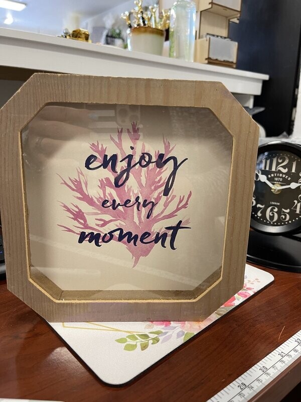 Enjoy Every Moment Tabletop Decor