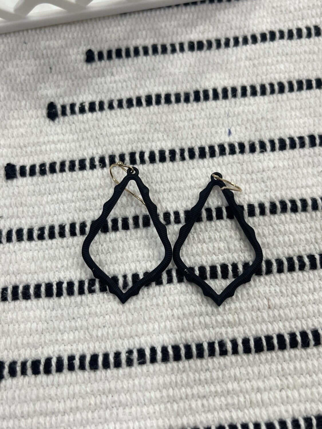 Show Your Love Black Diamond Earrings