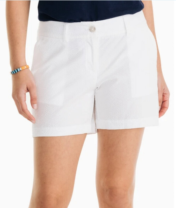 CAROLINE SEERSUCKER SHORT