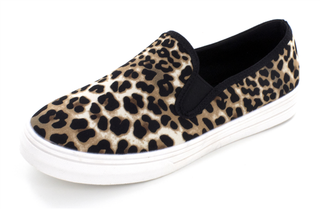 LEOPARD SNEAKER , Size: 6