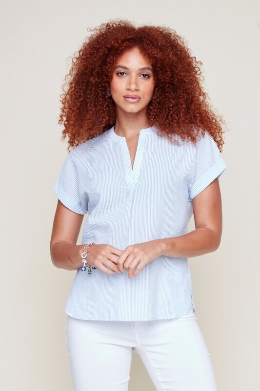 R5102 - Seersucker Blouse