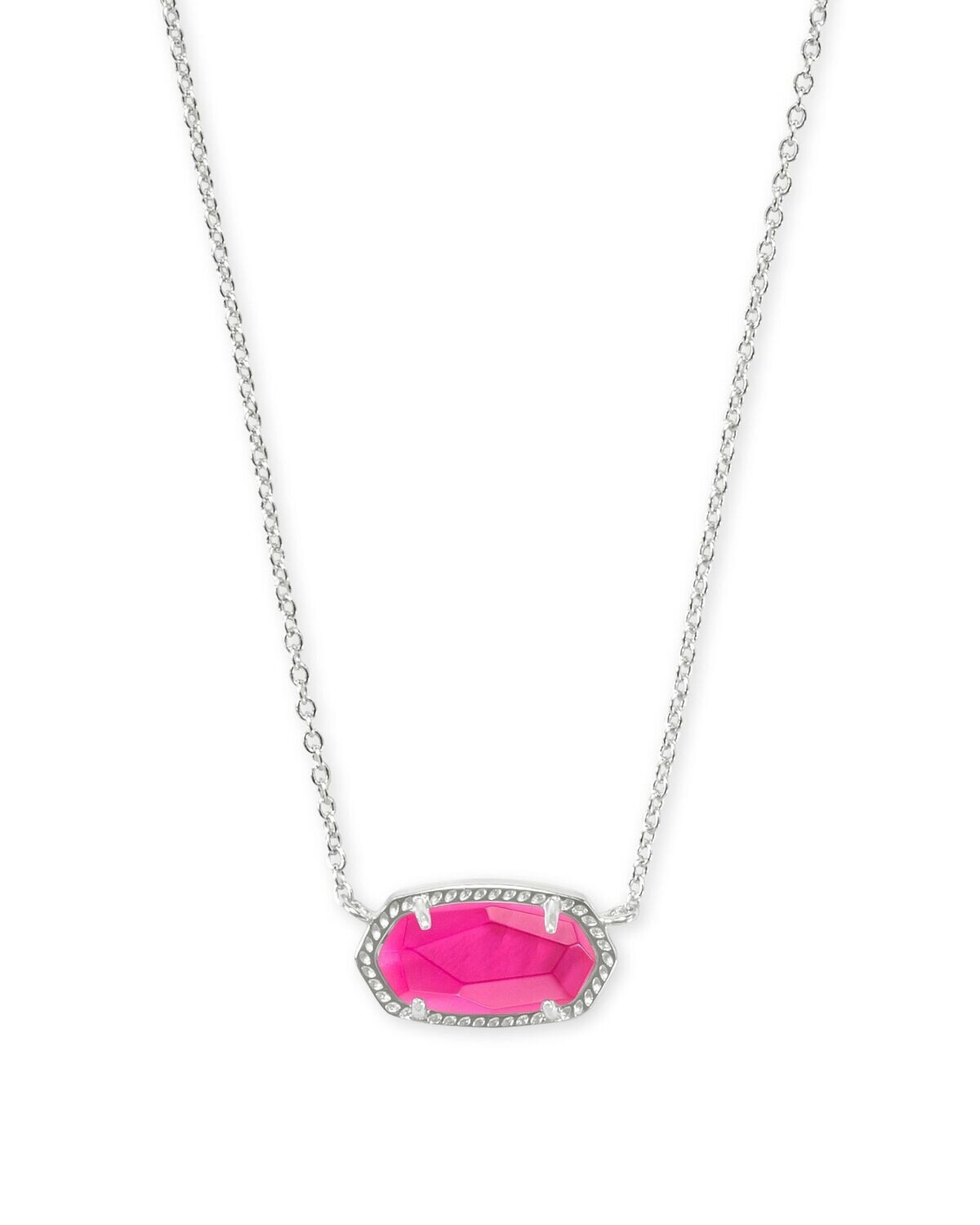 Elisa Necklace - Azalea Illusion/Rhodium