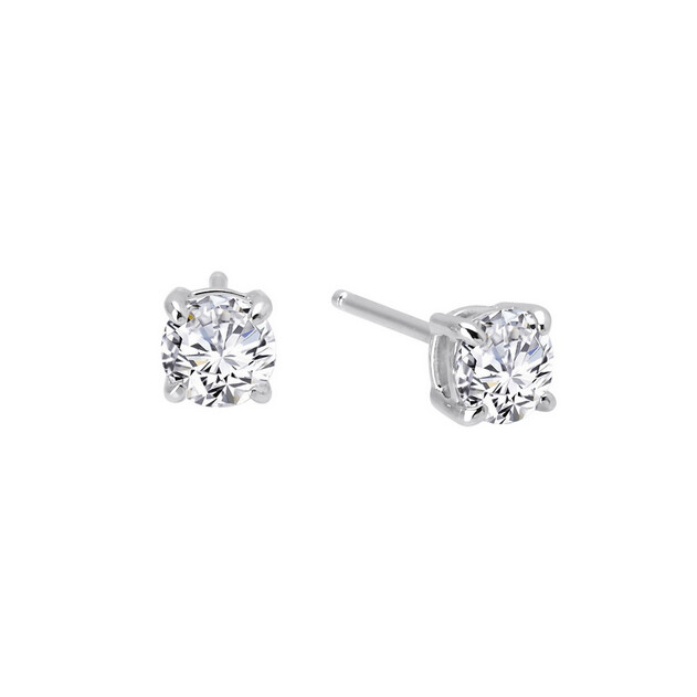 E0107CLP00 -  1 CTTW 4 Prong Round Studs