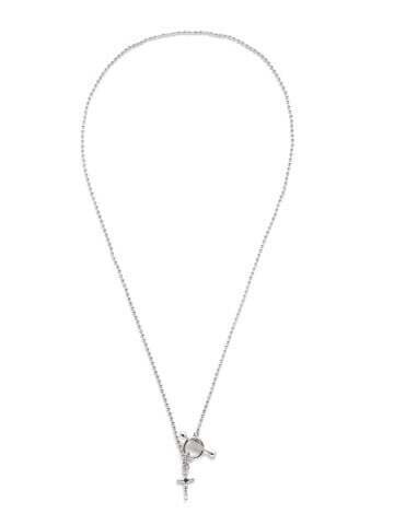 NEV107PDCRY - Mary Mini Pendant Necklace