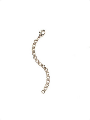 EXTAS - Antique Silver  4&quot; Necklace Extender