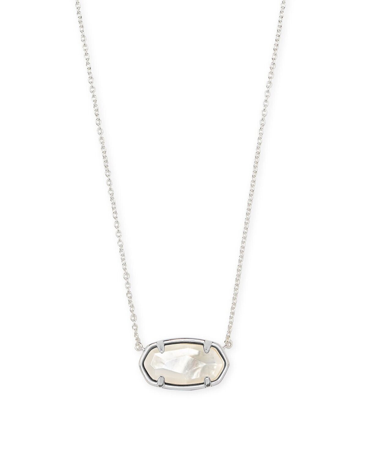 Elisa Necklace - Ivory MOP/Sterling