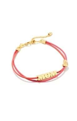 Mom Friendship Bracelet - Gold/Pink Mix