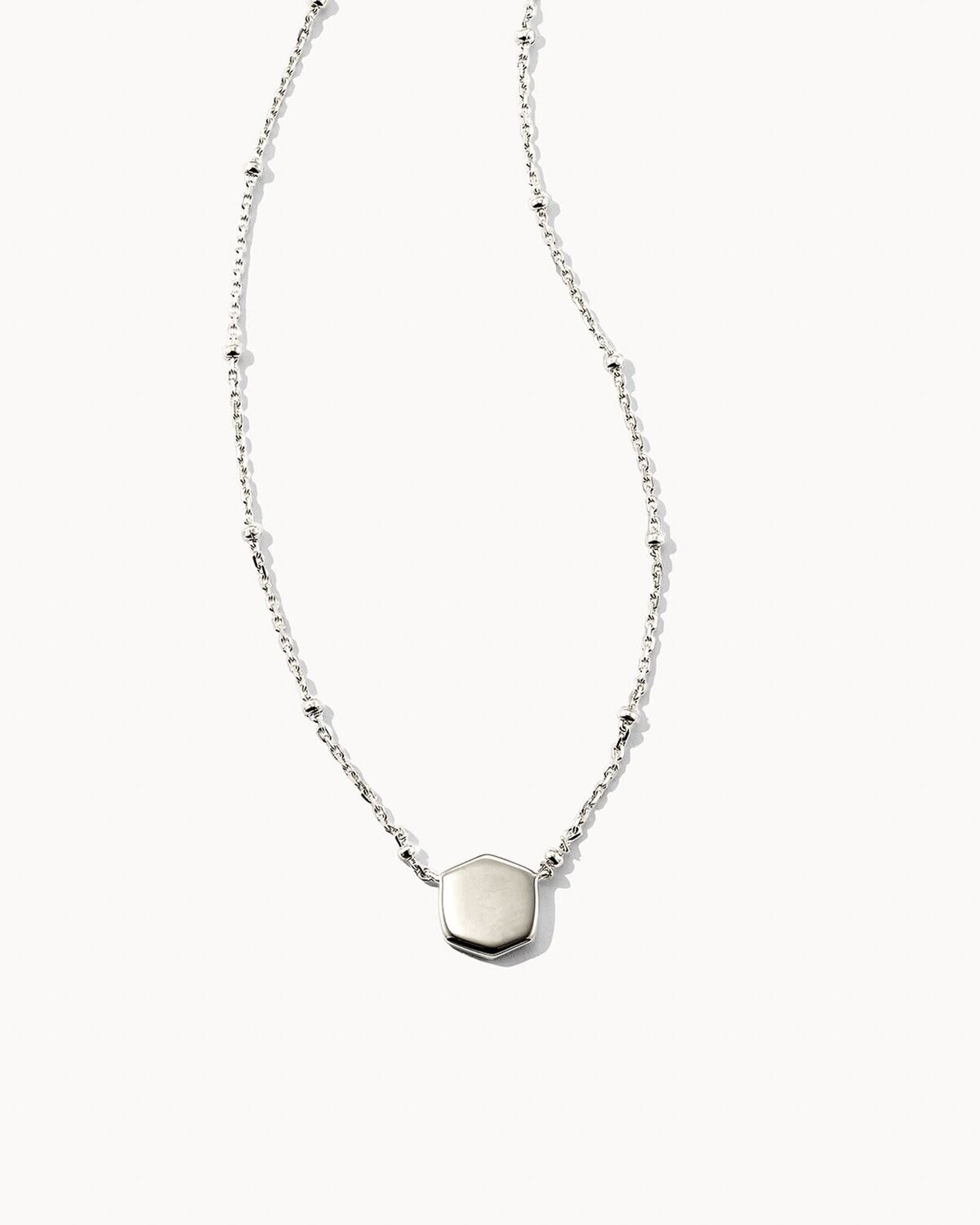 Satellite Davis Pendant Necklace - Sterling Silver