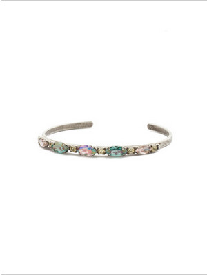 BDN61ASLPA - Modish Marquise Bracelet Lilac Pastel
