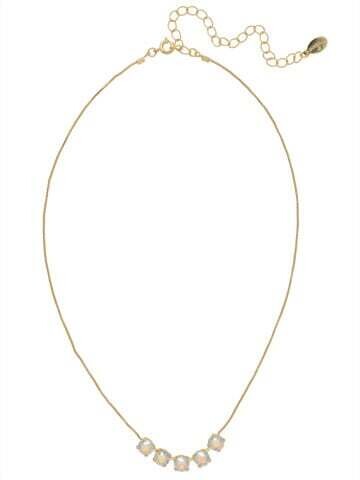 NFC84BGCAB  - Crystal Aurora Borealis Shaughna Tennis Necklace