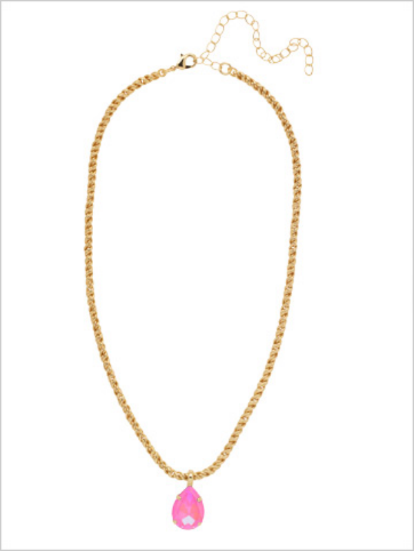 NFF10BGETP - Electric Pink Eileen Pendant Necklace