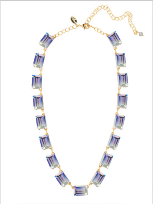 NFJ9BGCAB - Crystal Aurora Borealis Julianna Tennis Necklace