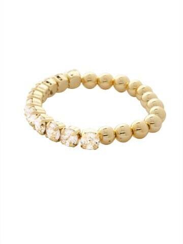 4BFJ40BGCRY - Crystal Zola Half Crystal Stretch Bracelet