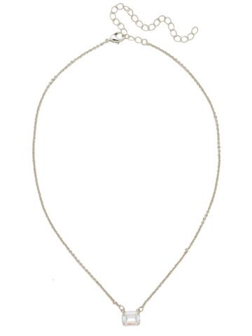 NFM30PDCRY - Crystal Octavia Single Crystal Pendant Necklace