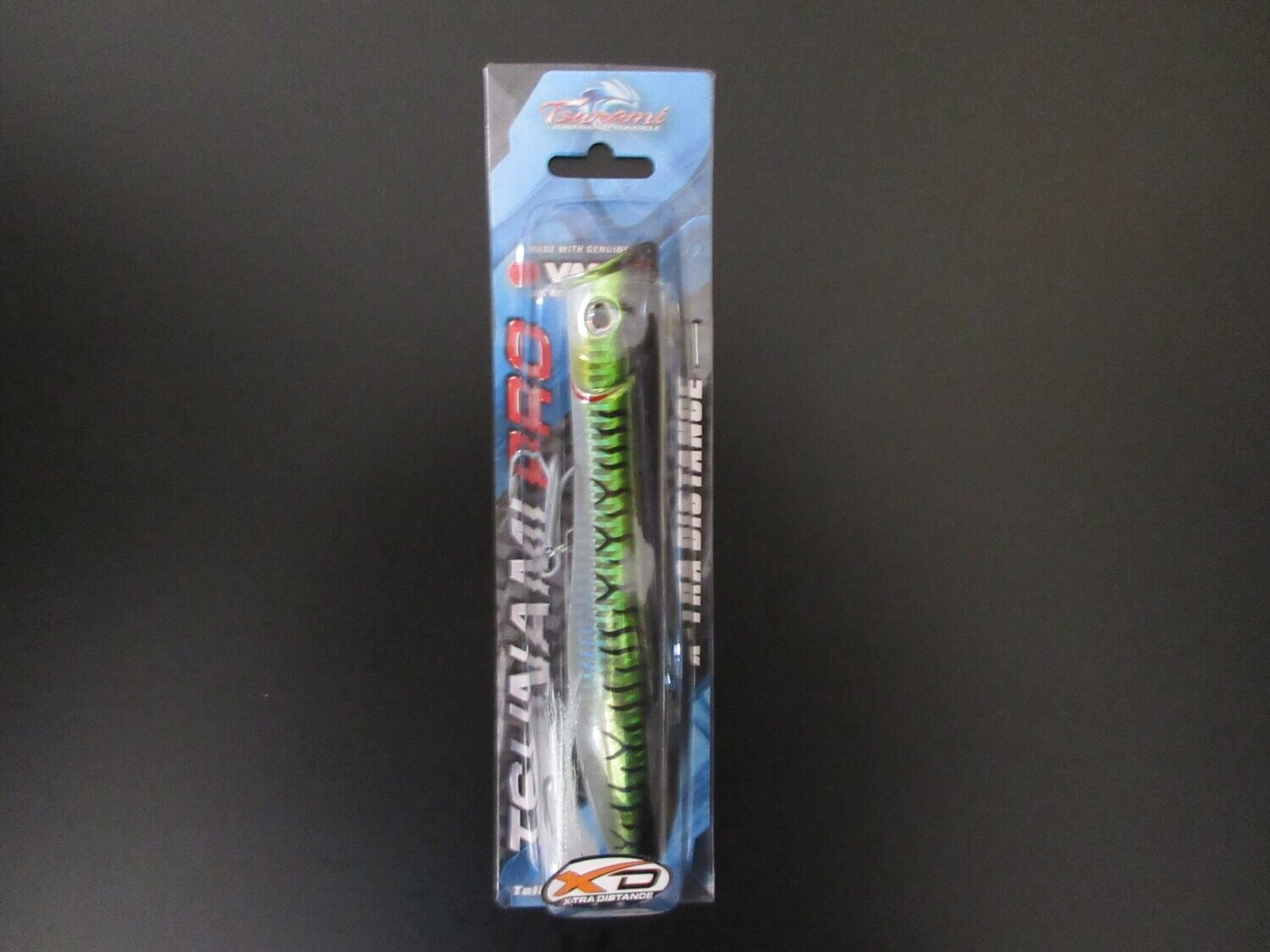 Tsunami Talkin Pencil Popper 6" Fishing Lure - GT Striper Wonderbread Pearl, VMC Hooks TSTP6F-220 - View #7
