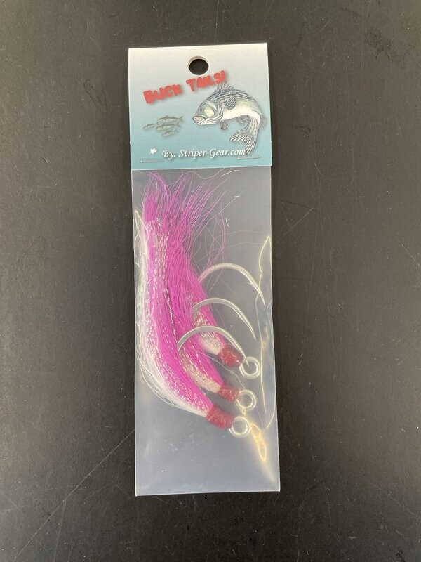 Striper Gear Single Hook Bucktail