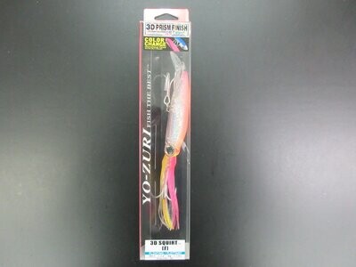 Yo-Zuri 3D Squirt Hardbait Squid