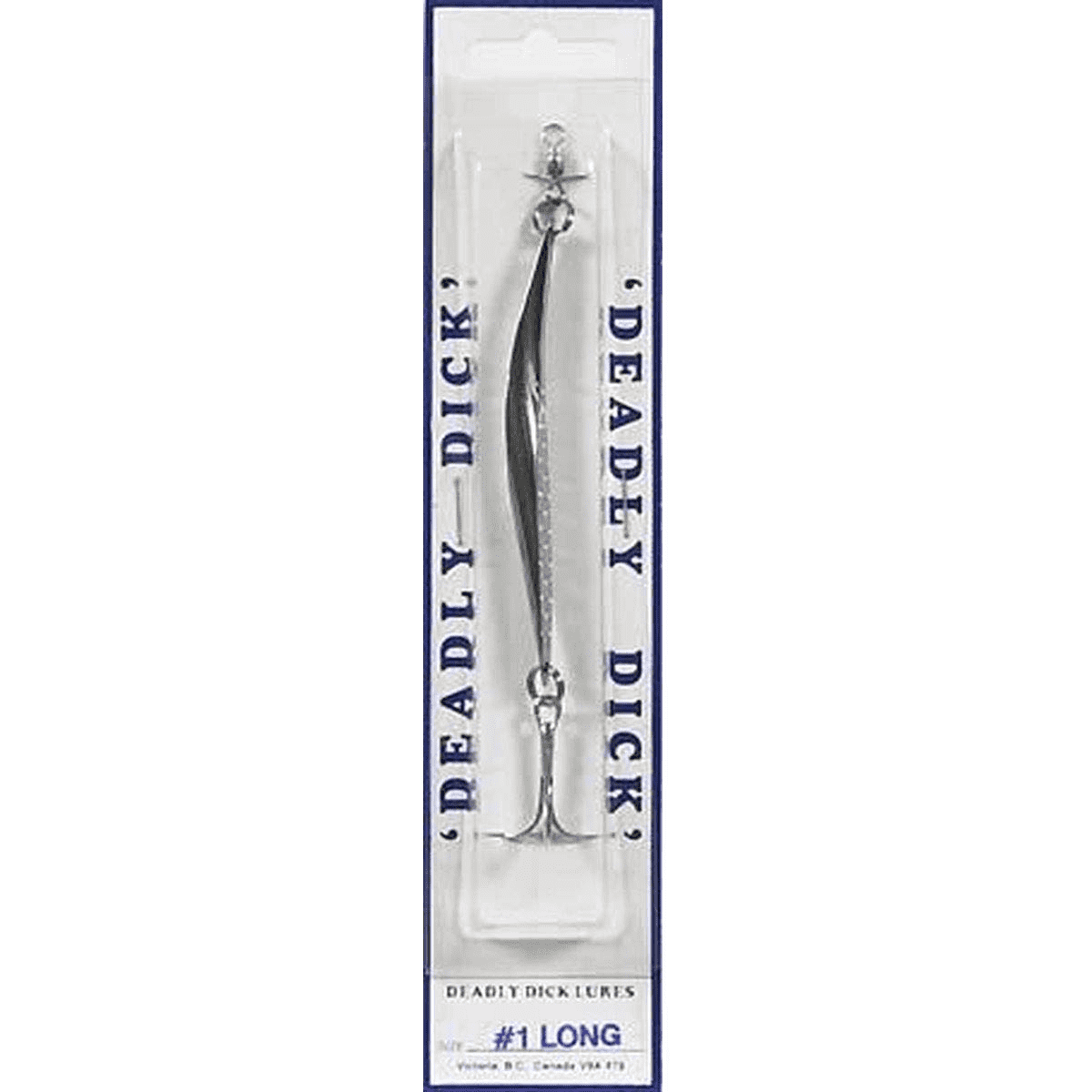 Deadly Dick, Color: Silver, Size: #1 .85 oz