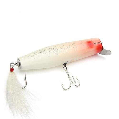 Gibbs Danny Surface Swimmer, Color: White, Size: 2 1/4 oz