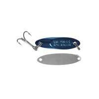 Kastmaster Spoon Single Hook Bucktail, Color: Chrome/Neon Blue, Size: SW-12 1 oz