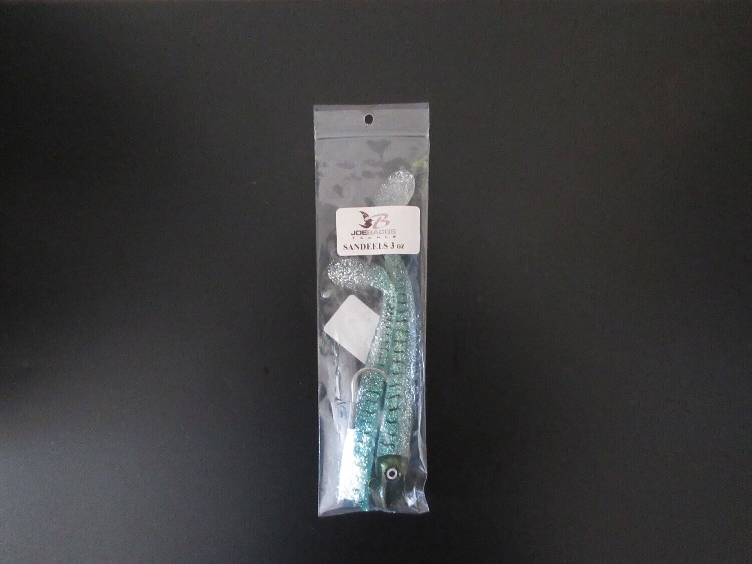 Joe Baggs Sand Eels, Color: Green Mackerel, Size: 3 oz