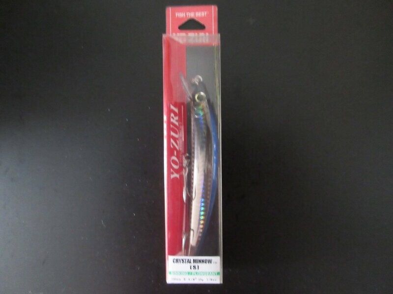 Yo-Zuri Crystal Minnow, Color: HGHB, Size: R1125