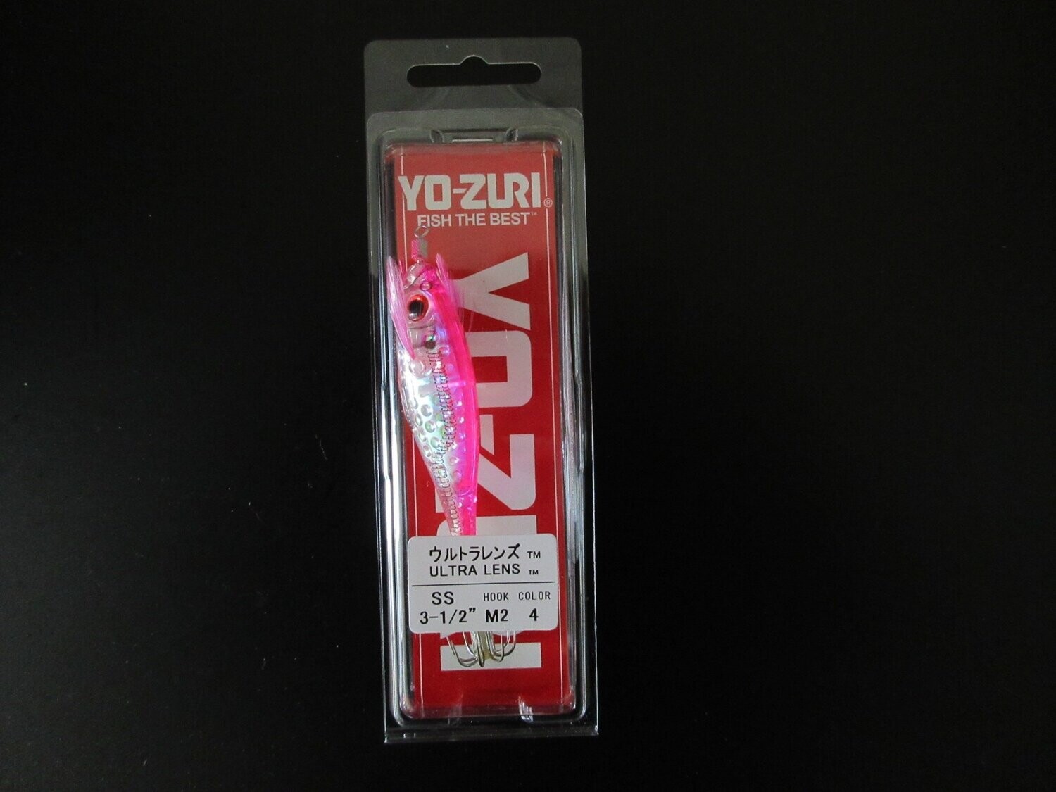 Yo-Zuri Squid Jig Ultra Lens, Color: 4-Pink, Size: 3-1/2&quot;