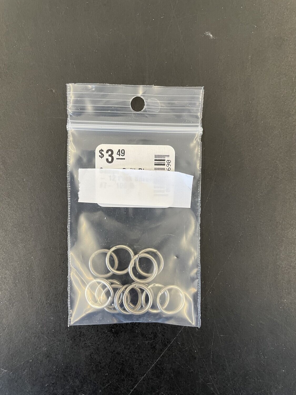 Sampo Split Ring - 12 Pack, Color: Silver, Size: #10