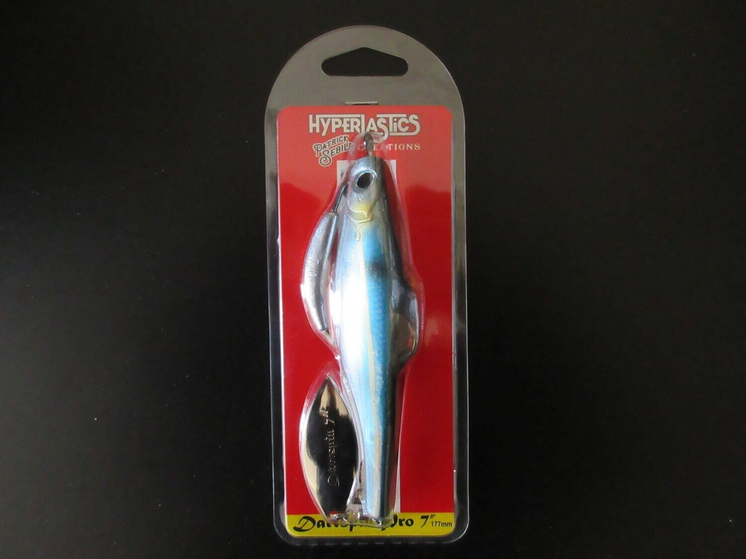 Hyperlastics Dartspin Pro, Color: Blue Back, Size: 7.5&quot;