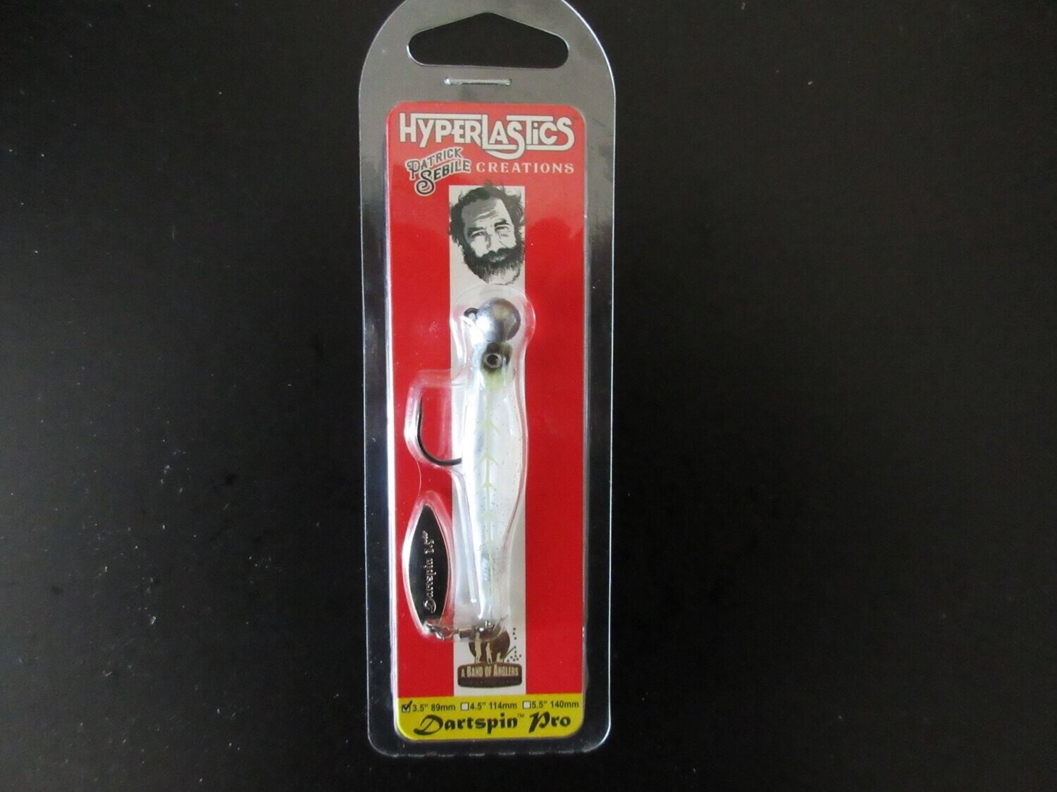 Hyperlastics Dartspin Pro, Color: Ghost White, Size: 3.5&quot;