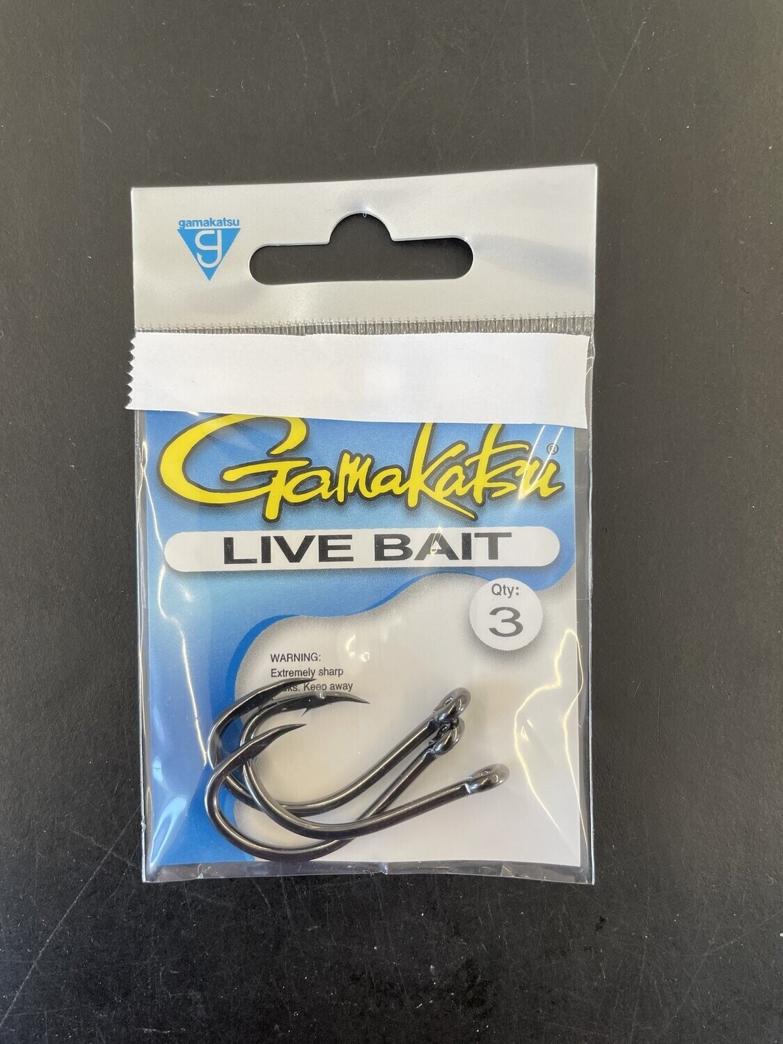 Gamakatsu Live Bait Hook, Size: 18414 - 4/0