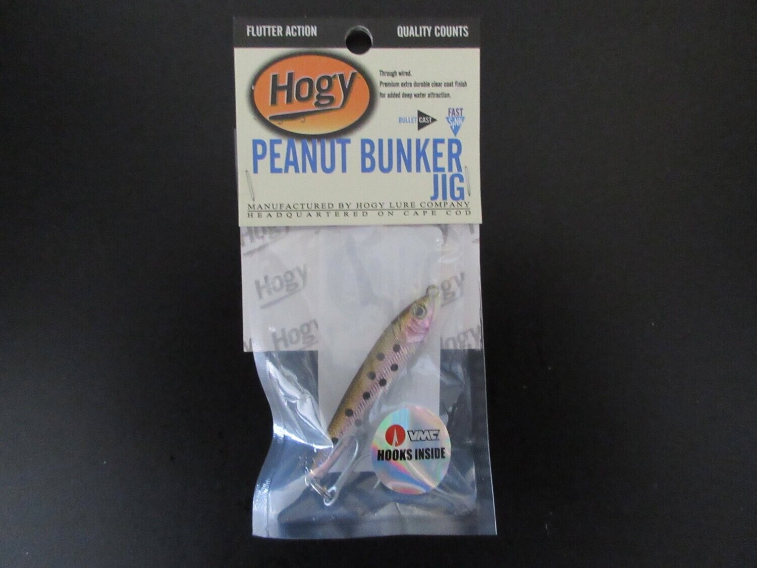 Hogy Peanut Bunker Jig, Color: Pogy, Size: 1 oz