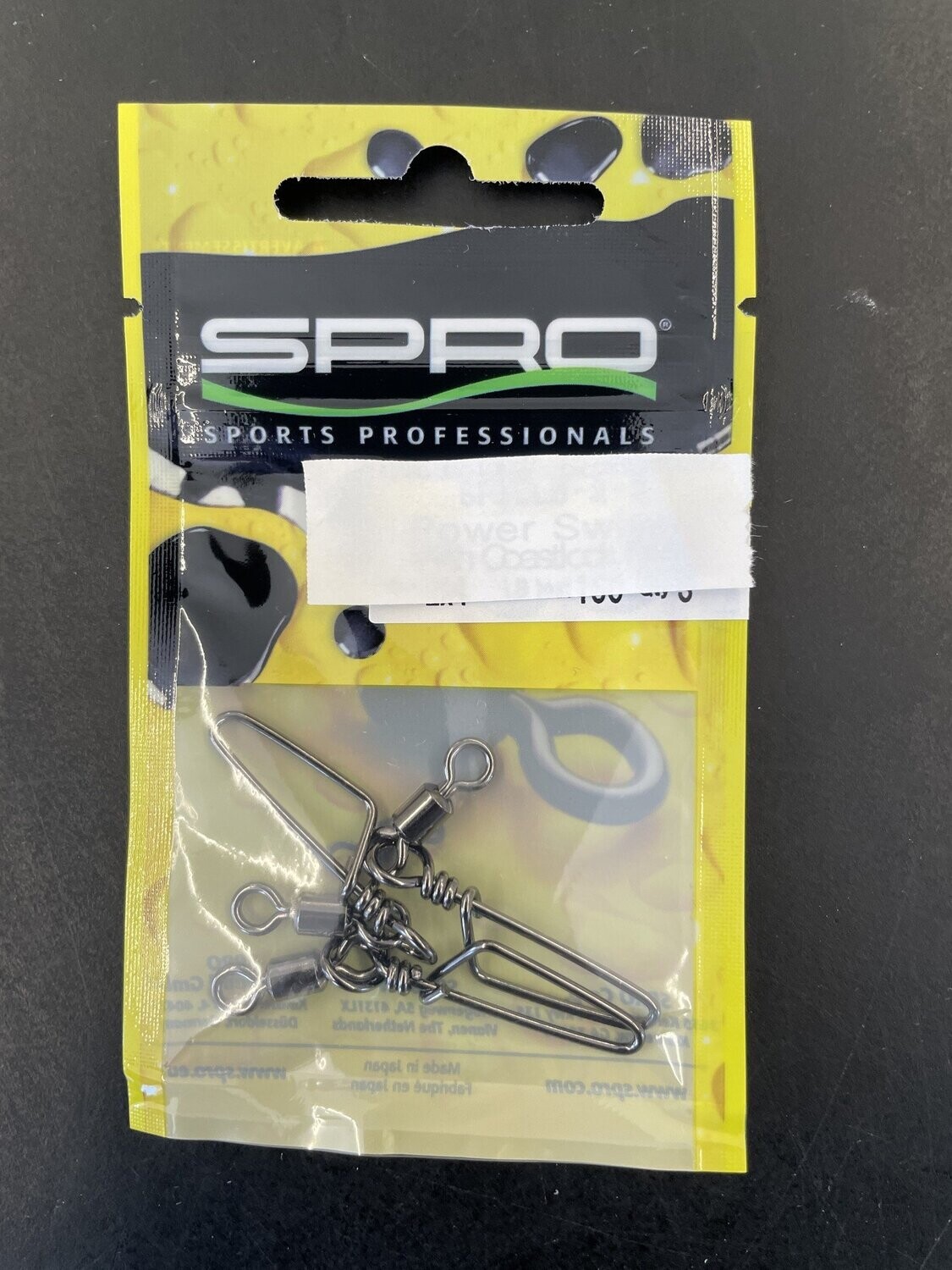 Spro Power Swivel Coastlock SPSCLB, Size: 6-3 60 Lb