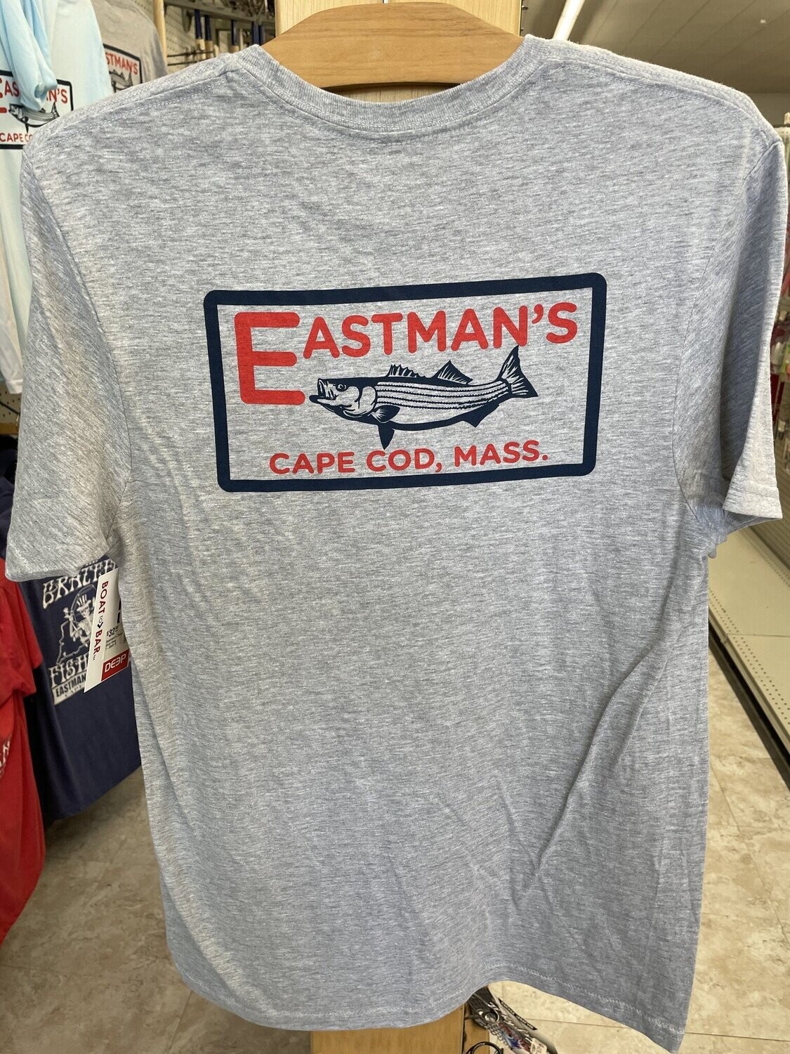 Eastman&#39;s Shirt, Color: Grey T-Shirt, Size: S