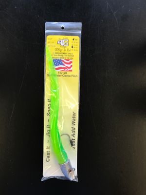 Al Gags Whip it Eel 10" Fl Green 4 oz