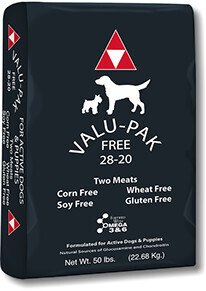 Valu Pak Black Bag 28/20  50 Lb