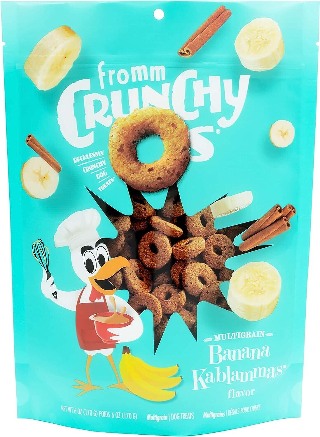 Fromm Crunchy O&#39;s Banana Kablammas 6 oz