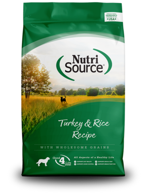Nutrisource Dog Food Turkey &amp; Rice