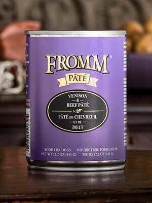 Fromm Can Dog Venison &amp; Beef Pate&#39; 12.2 oz