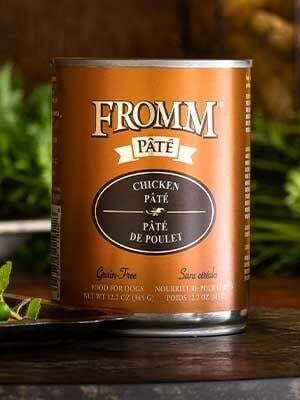 Fromm Can Dog Grain Free Chicken Pate&#39; 12.2 oz