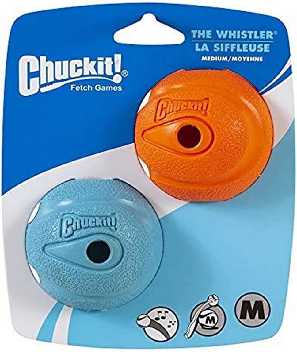Chuckit! Whistler Ball Medium 2 pk