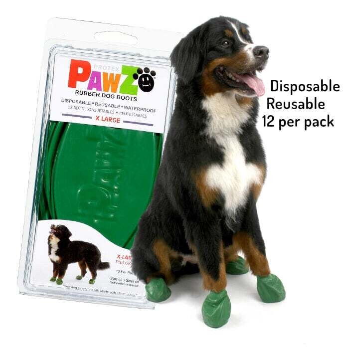 Pawz Rubber Dog Boots X-Large 12 pk