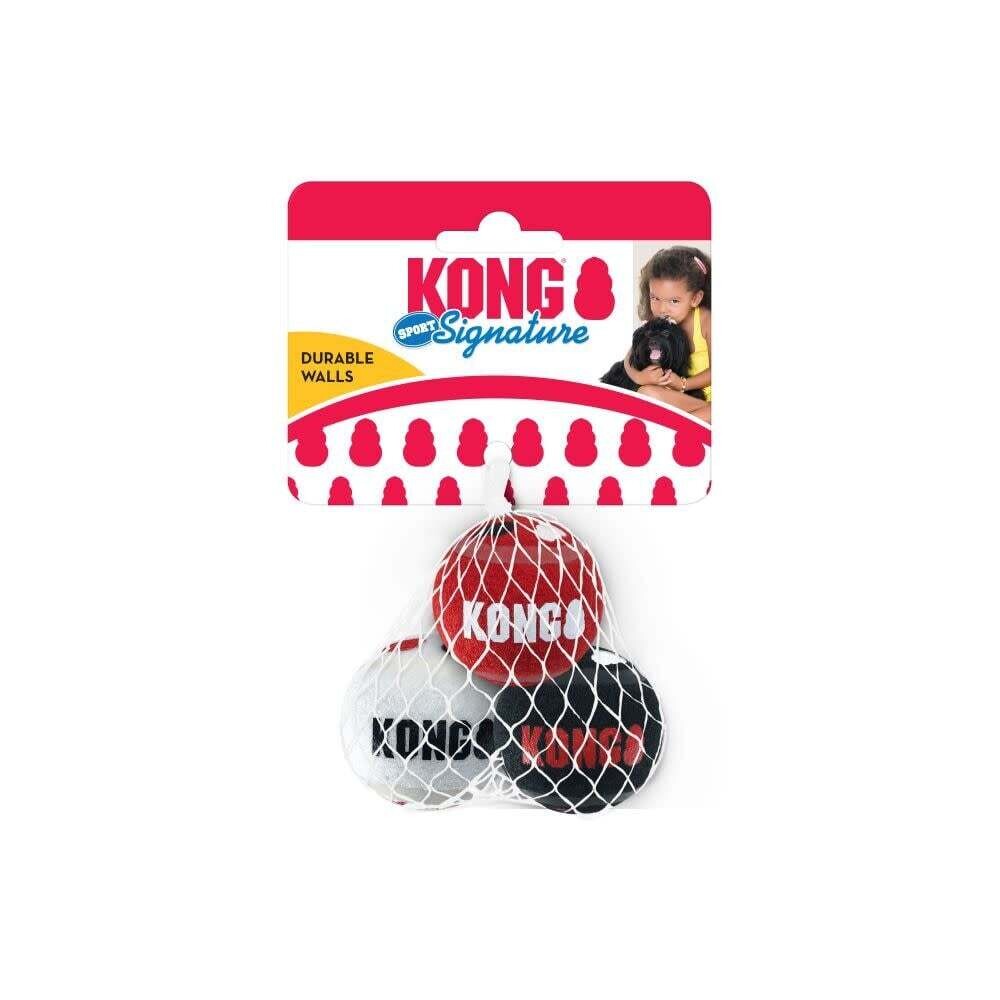 Kong Signature Sport Balls Medium 3 pk