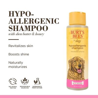 Burt&#39;s Bees Hypoallergenic Shampoo for Dogs 16 oz