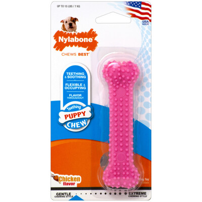 Nylabone Puppy Chew Dental Pink Petite