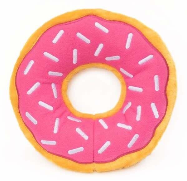 Zippy Paws Jumbo Donutz Strawberry